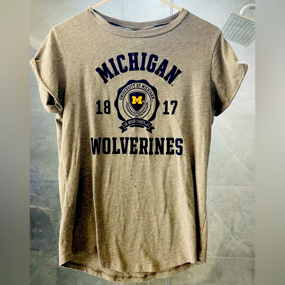 Women’s Victoria Secret PINK - University of Michigan Tee - Size: Medium.